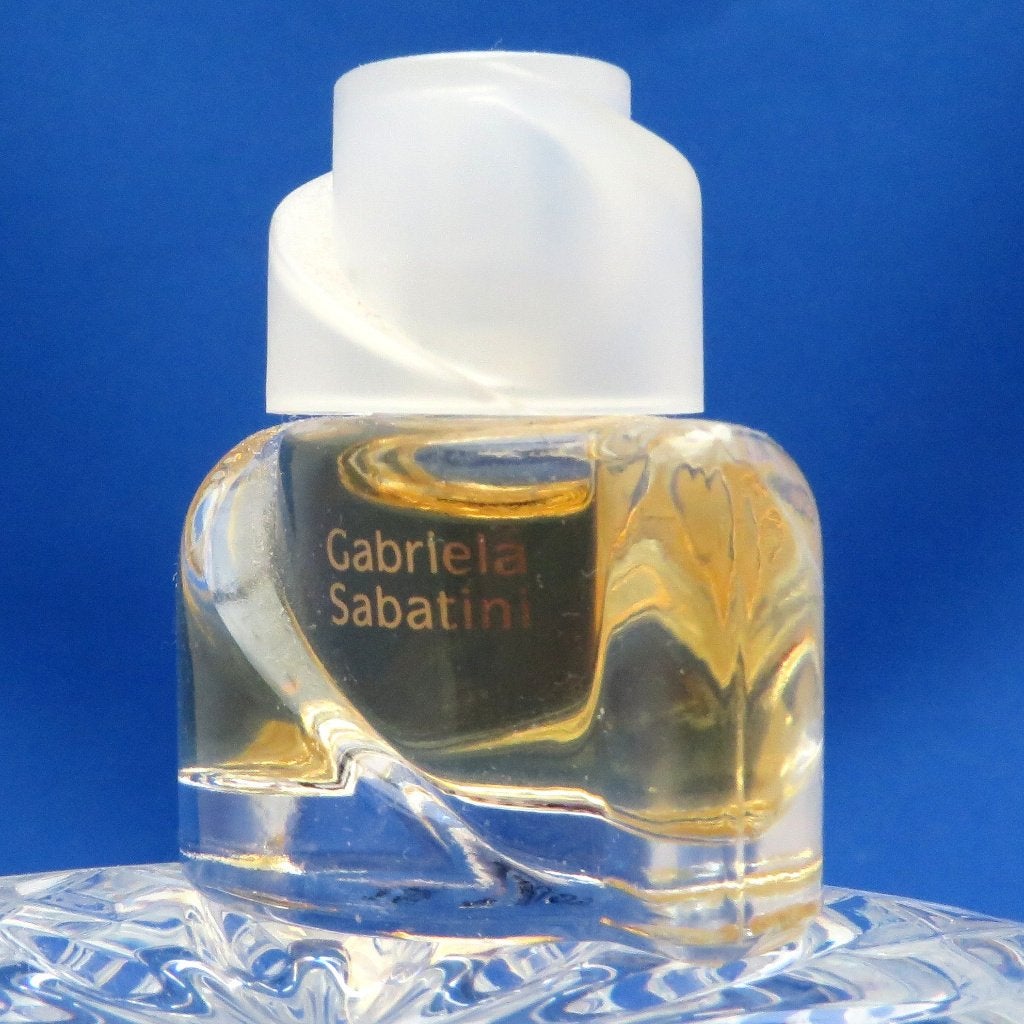 Mini - SABATINI - Gabriela Sabatini - 3ml - edt - 3,5cm, Ophalen of Verzenden, Gebruikt, Miniatuur, Gevuld