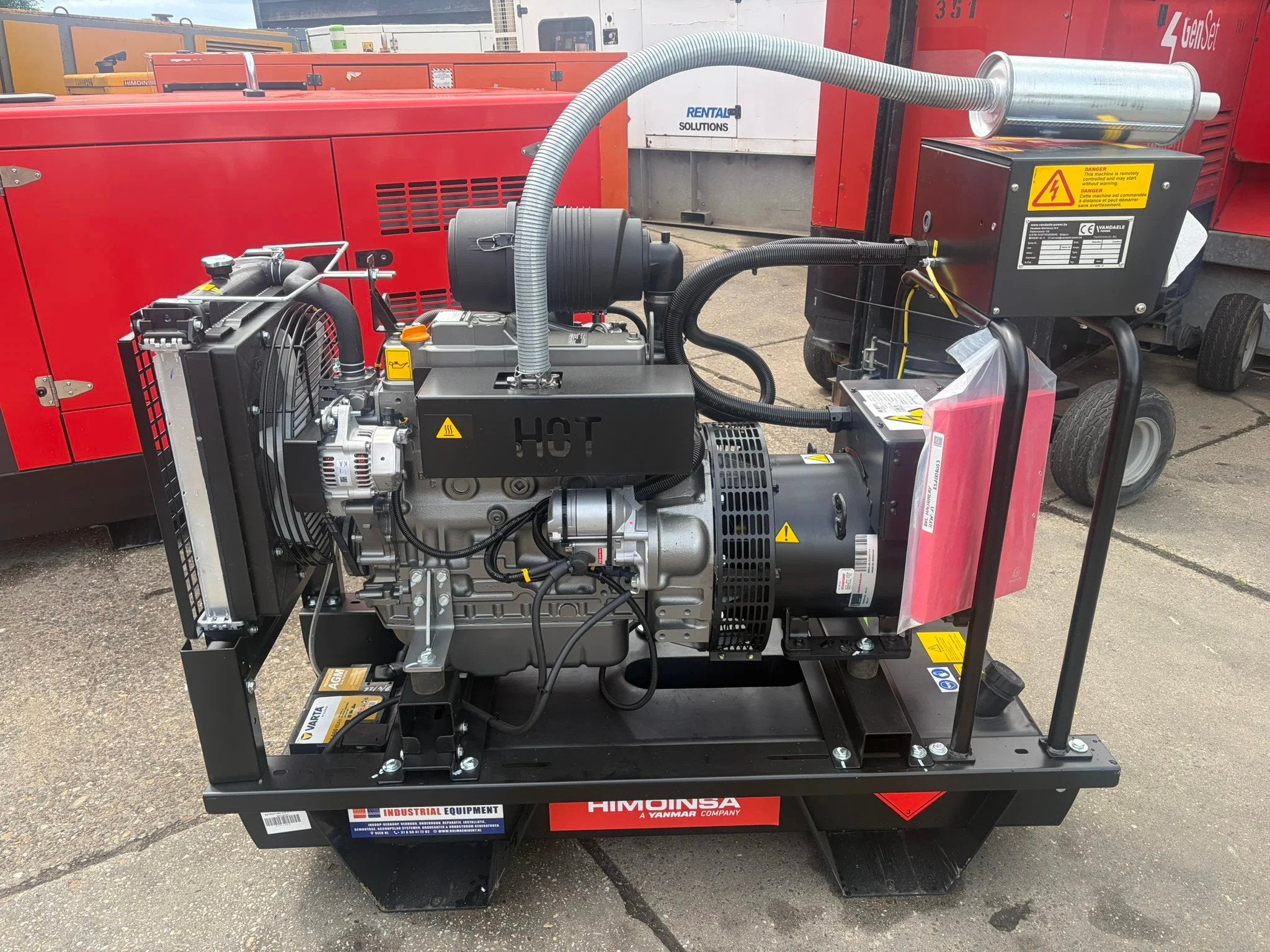 Yanmar Yanmar 4TNV88 17,5 kVA aggregaat generatorset NEW!