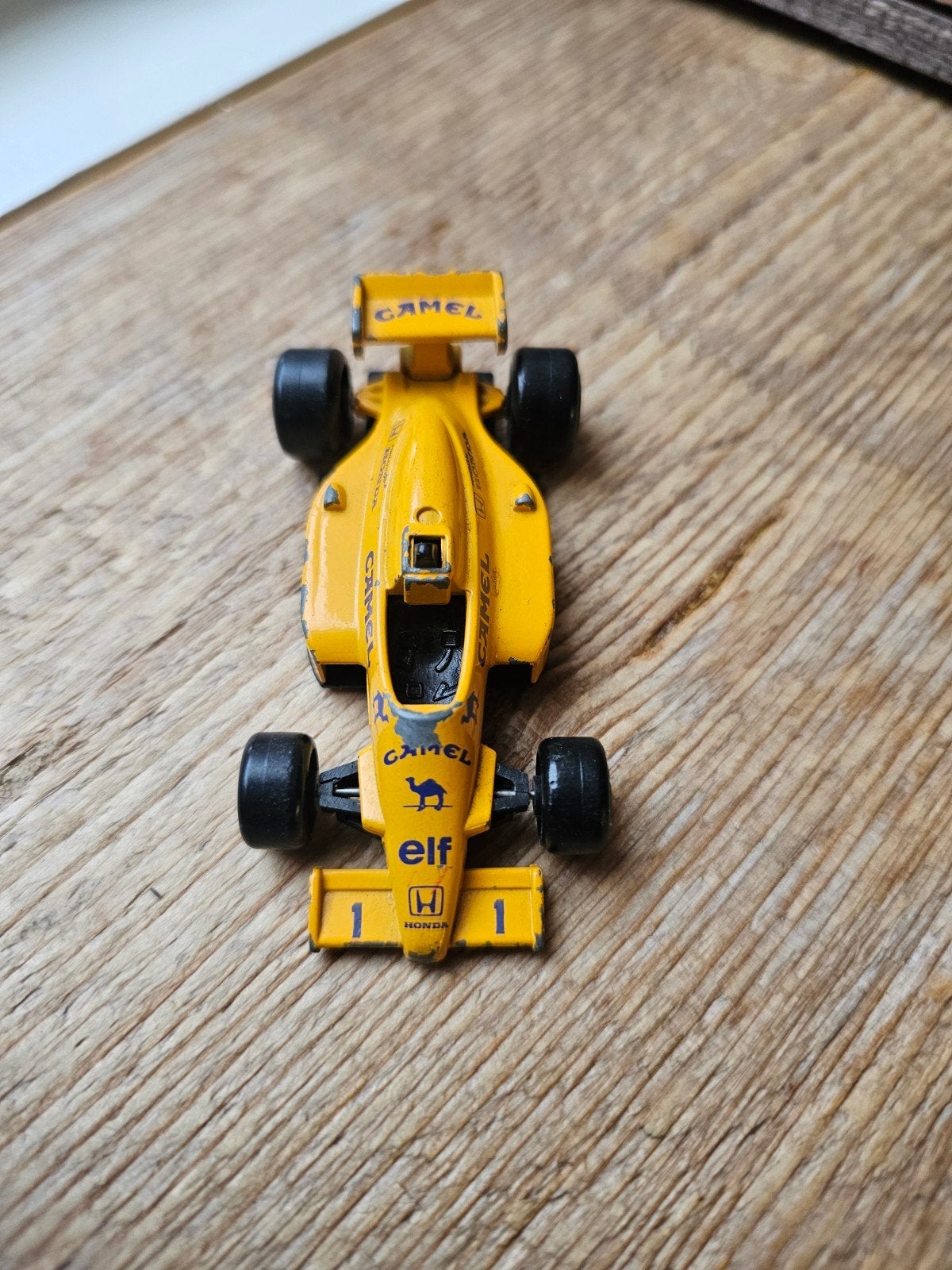 Tomica Lotus Honda 99T F1 'Camel' (No. 78) 1987, Ophalen of Verzenden, Gebruikt