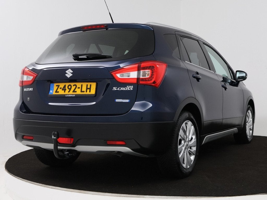 Suzuki S-Cross 1.4 Boosterjet Select Smart Hybrid | Automaat, Auto's, Suzuki, 12 maanden, Stof, Blauw, Bedrijf