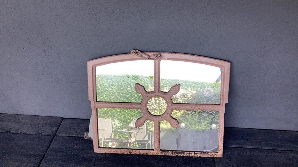 Boeren raam gietijzer, Doe-het-zelf en Verbouw, Glas en Ramen, Ophalen, Minder dan 80 cm