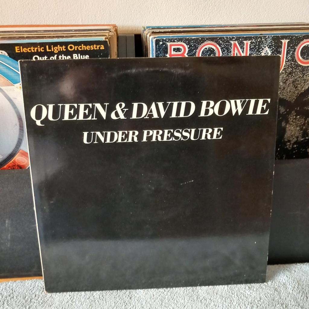 Lp Queen and david bowie under pressure  maxi single, Ophalen of Verzenden, Zo goed als nieuw, 12 inch
