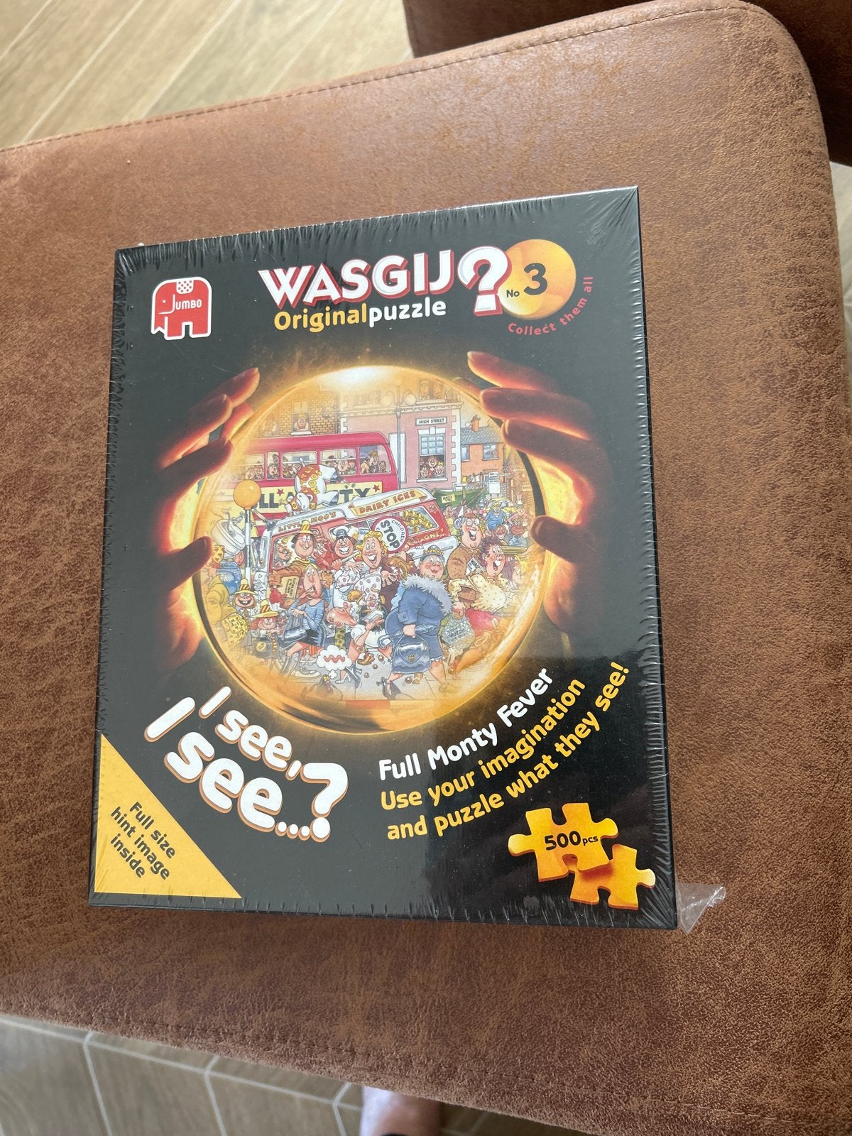 Wasgij Original Puzzel No. 3 - Full Monty Fever 500 stukjes, Hobby en Vrije tijd, Denksport en Puzzels, Ophalen of Verzenden, Minder dan 500 stukjes