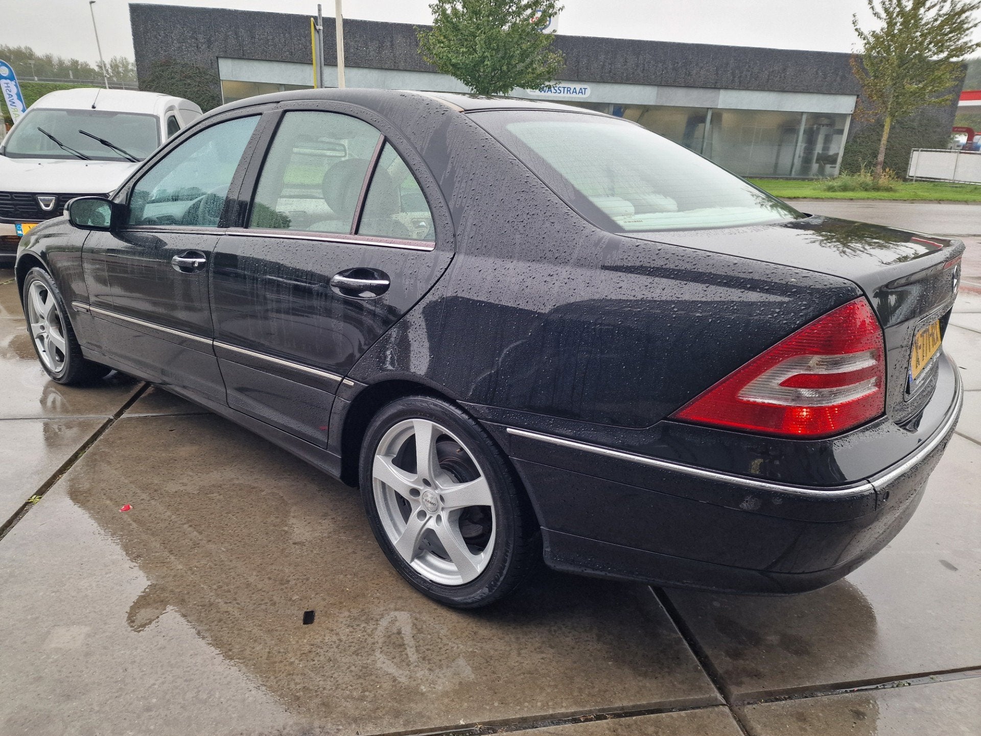 Mercedes-Benz C-klasse 230 Classic - Automaat - Cruise - V6, Auto's, Automaat, Beige, 2497 cc, Zwart