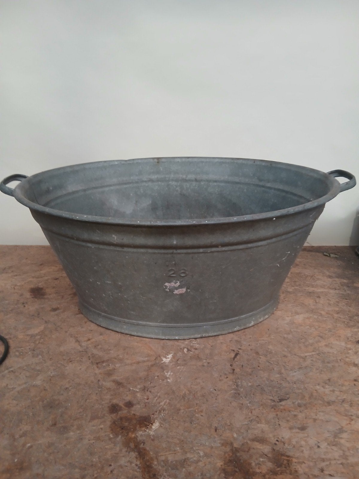 Grote Zinken Wastobbe - 74 cm breed, Ophalen of Verzenden