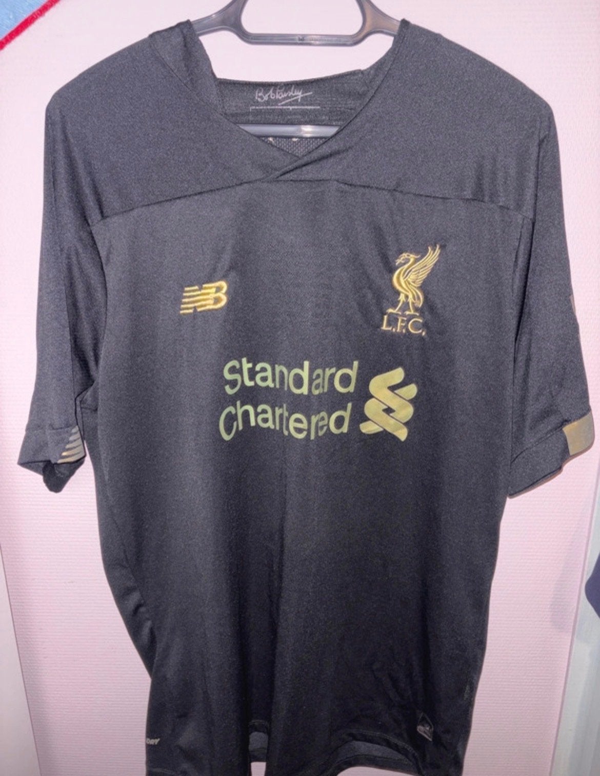 Liverpool FC voetbalshirt - Maat XL, Ophalen of Verzenden, Gedragen, Maat 56/58 (XL), Zwart
