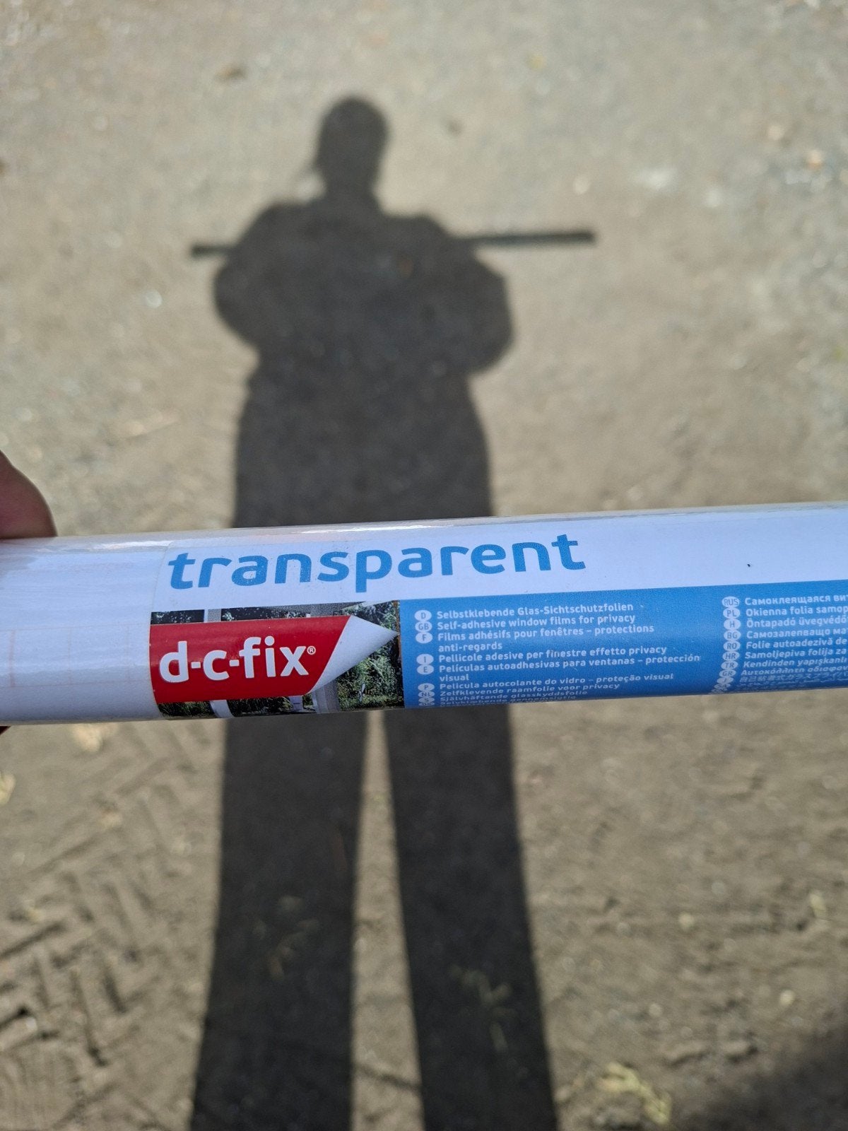 transparante folie 90 cm breed 210 lang, Doe-het-zelf en Verbouw, Ophalen of Verzenden