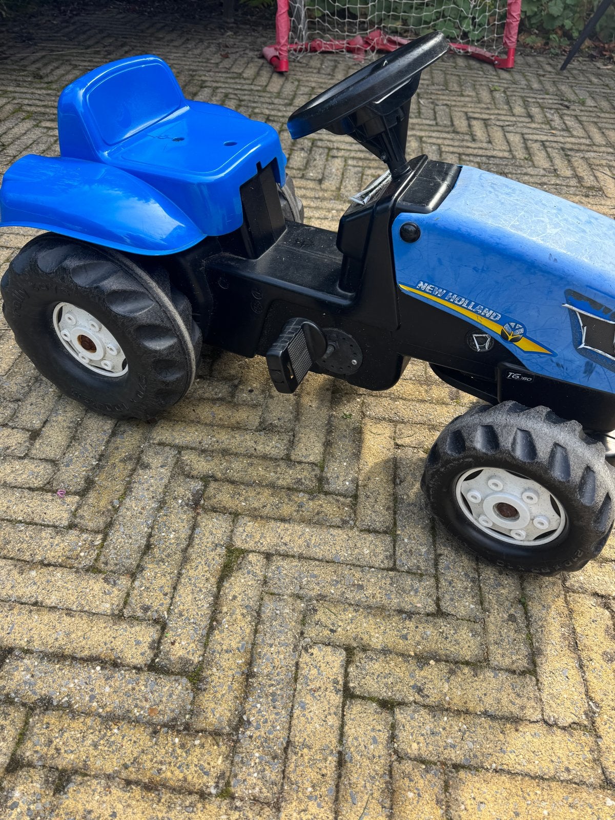 New Holland traptractor voor kinderen, Ophalen, Gebruikt, Trapvoertuig