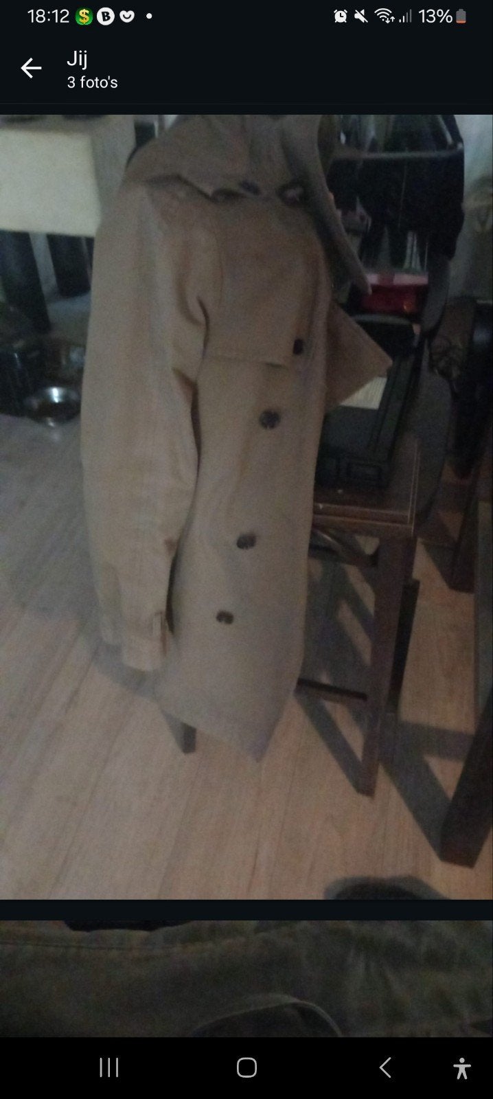 Hugo Boss Trenchcoat - Beige, Zo goed als nieuw, Ophalen, Zo goed als nieuw, Beige, Hugo Boss