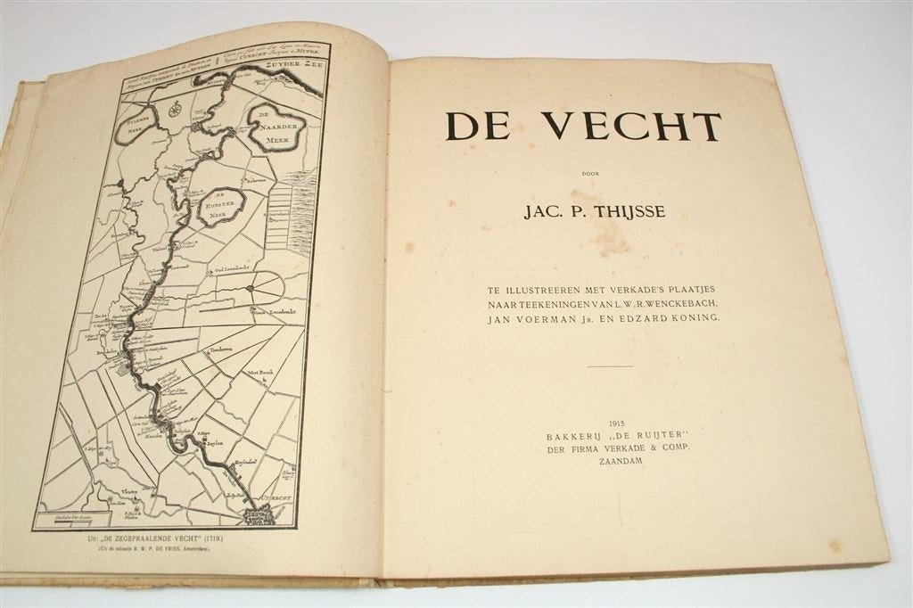 De Vecht — Verkade Album — Compleet [1915] Thijsse, Boeken, Ophalen of Verzenden, Gelezen