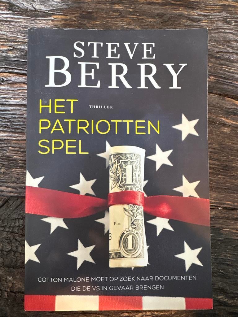 Steve Berry - Het Patriottenspel (Thriller), Boeken, Thrillers, Gelezen, Wereld overig, Ophalen of Verzenden
