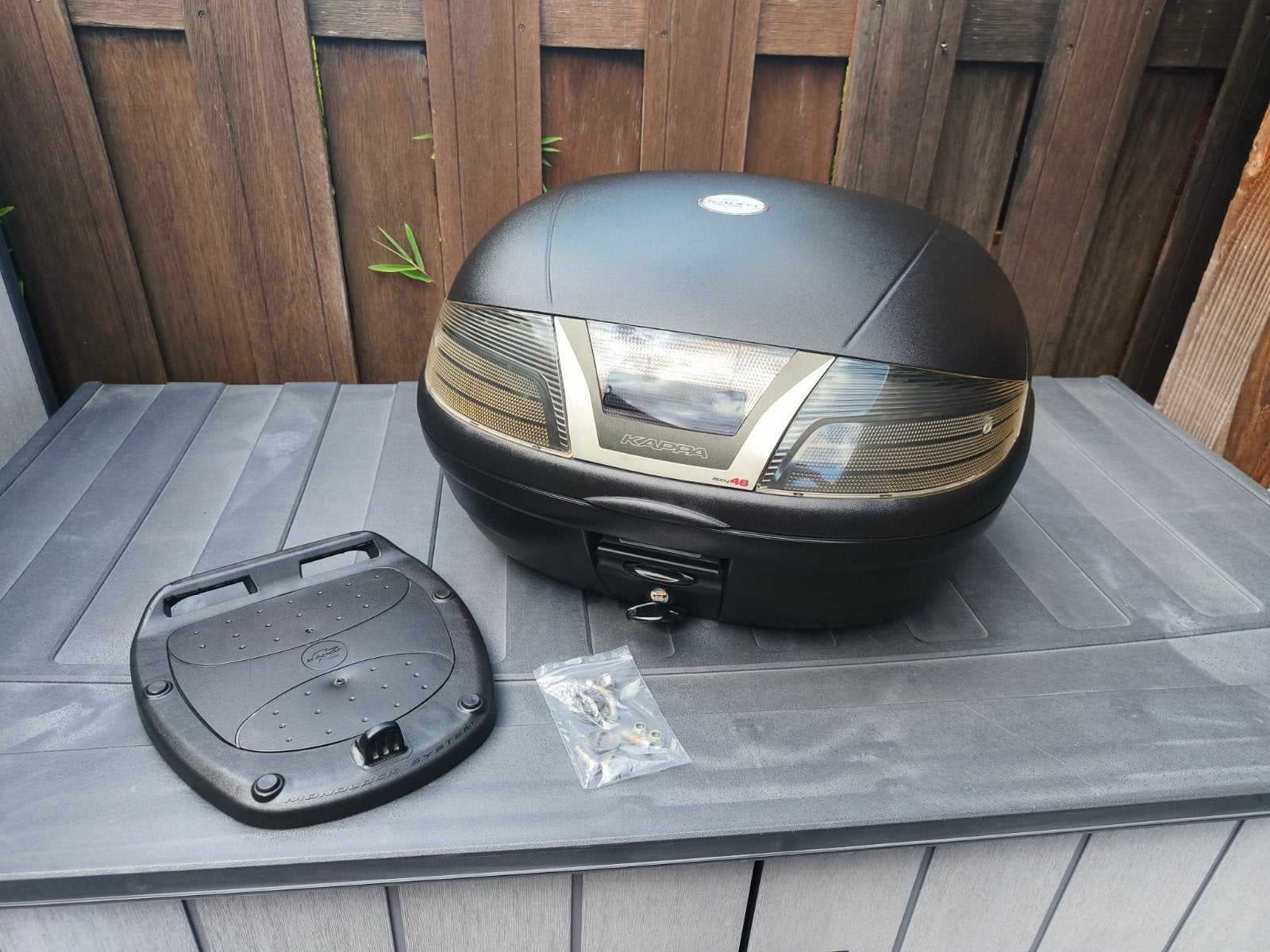 Kappa K46NT Topkoffer met Monolock systeem, Ophalen, Gebruikt