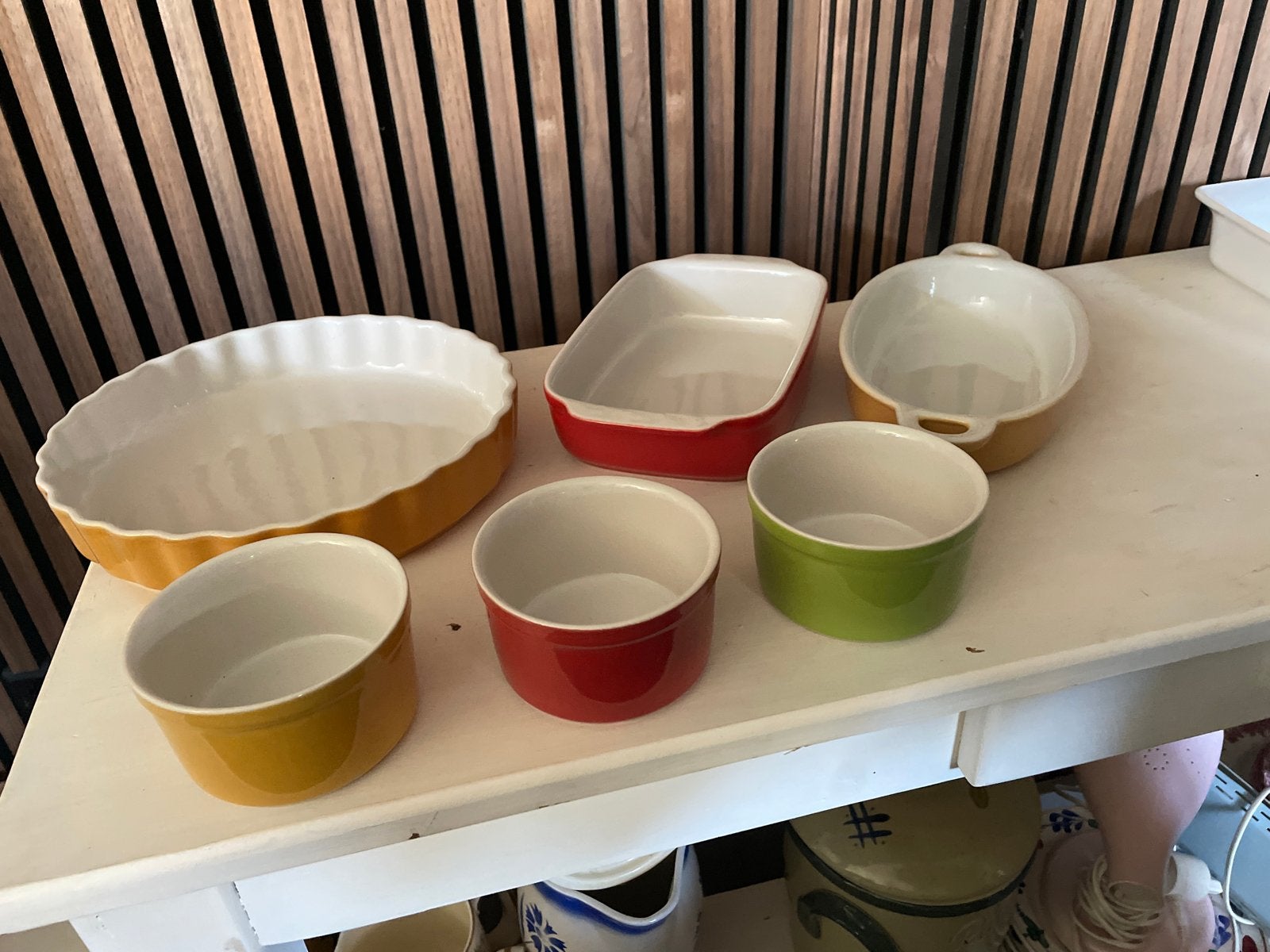 Diverse nieuwe vrolijke ovenschalen van O.W.N. Kitchen, Overige typen, Nieuw, Ophalen of Verzenden, Steen/keramiek