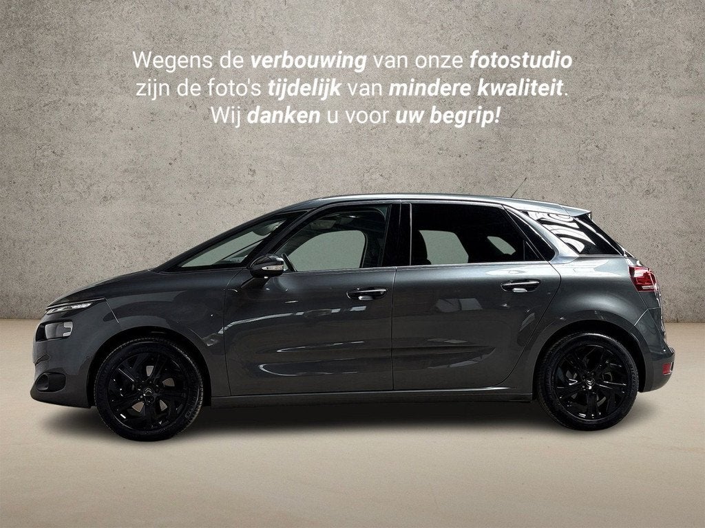 Citroën C4 Picasso 1.6 THP Shine 165Pk Automaat (NAVIGATIE,, Auto's, Citroën, 12 maanden, Gebruikt, 4 cilinders, Leder en Stof