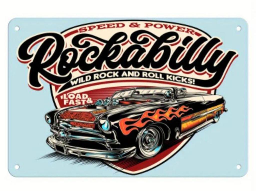 Rockabilly wandbord, Ophalen of Verzenden, Nieuw