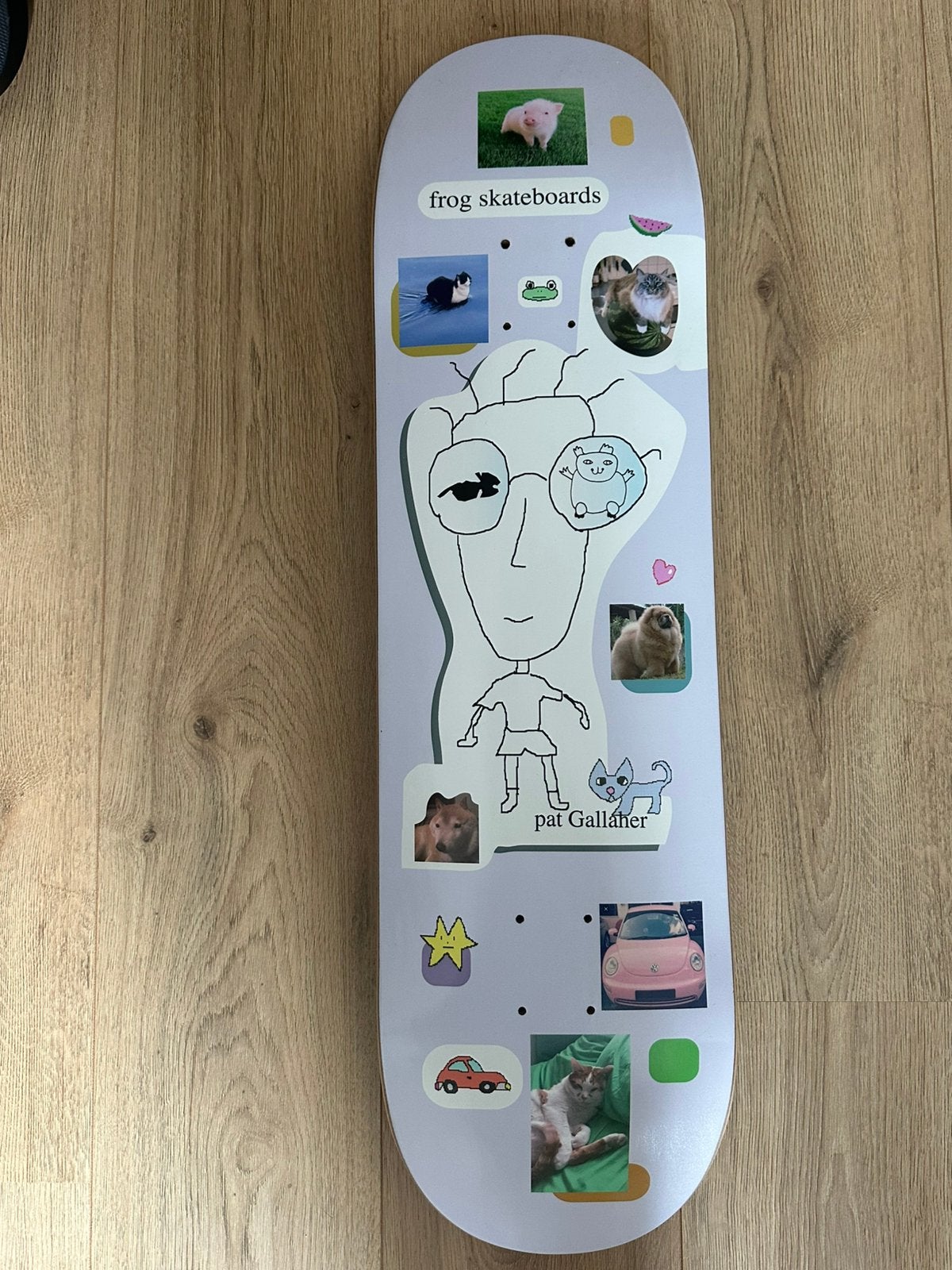 Frog skateboards pat gallaher deck, Ophalen, Zo goed als nieuw
