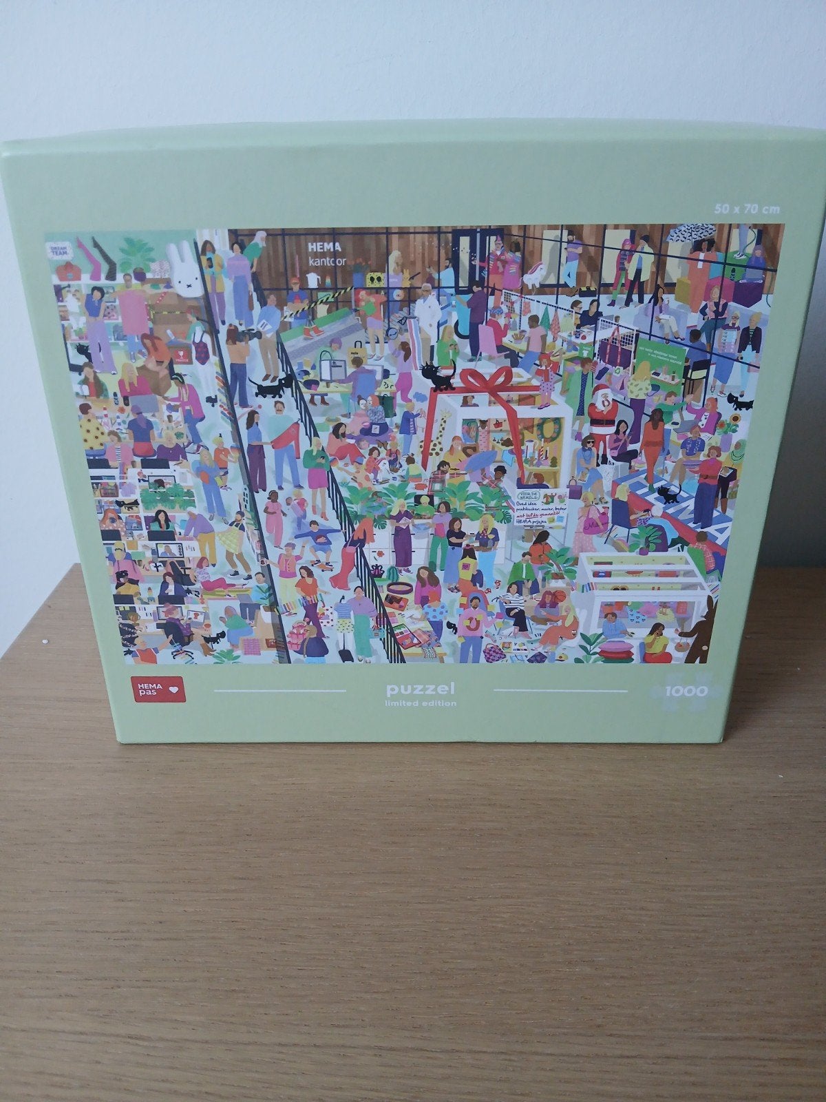 Hema Puzzel Limited Edition 1000 stukjes, Ophalen of Verzenden, 500 t/m 1500 stukjes, Nieuw, Legpuzzel