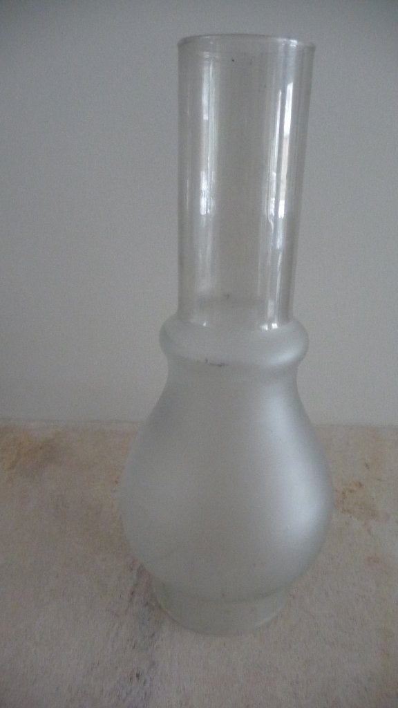 Glazen kap (matglas) - 25 cm, Antiek en Kunst, Ophalen of Verzenden