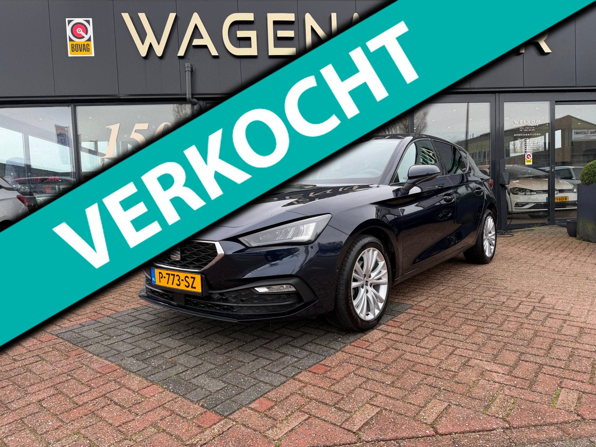 Seat Leon Sportstourer 1.0 eTSI Style Business Intense AUTOM, 12 maanden, Stof, Gebruikt, Euro 6