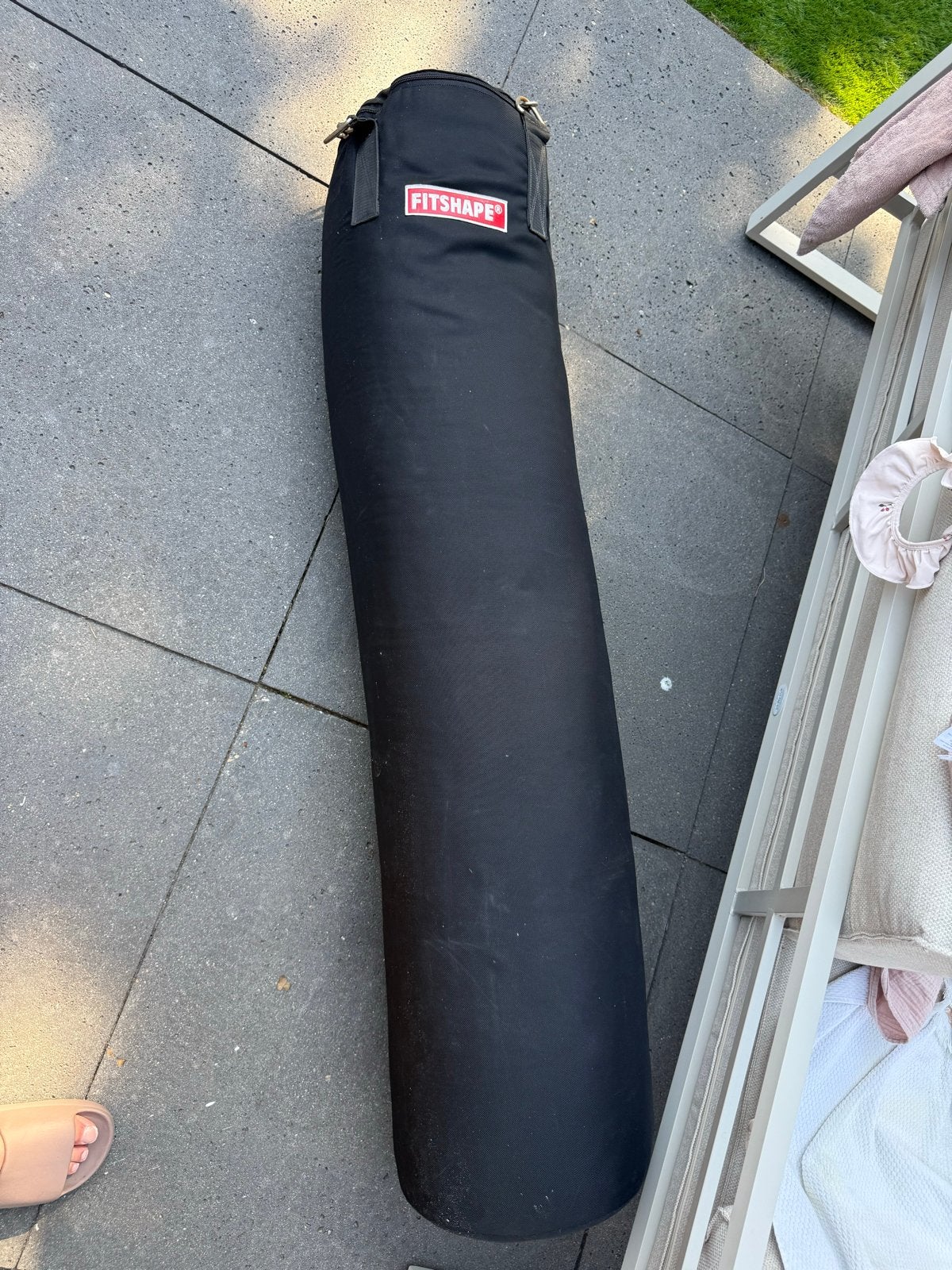 Bokszak Fitshape - Zwart, inclusief ketting, Ophalen, Gebruikt, Bokszak