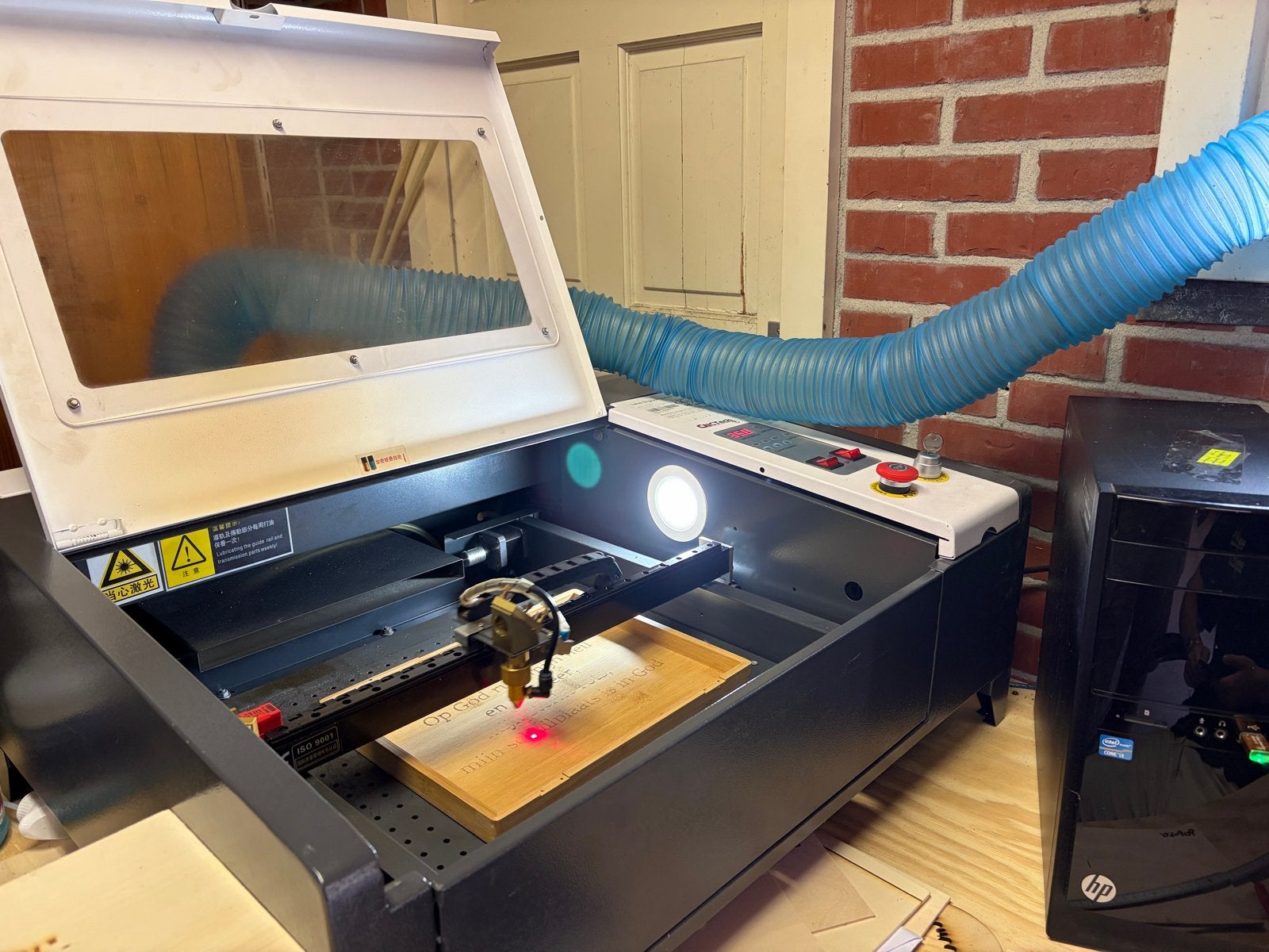 Laser Graveermachine CNC Tech SH-G350 incl PC, Ophalen