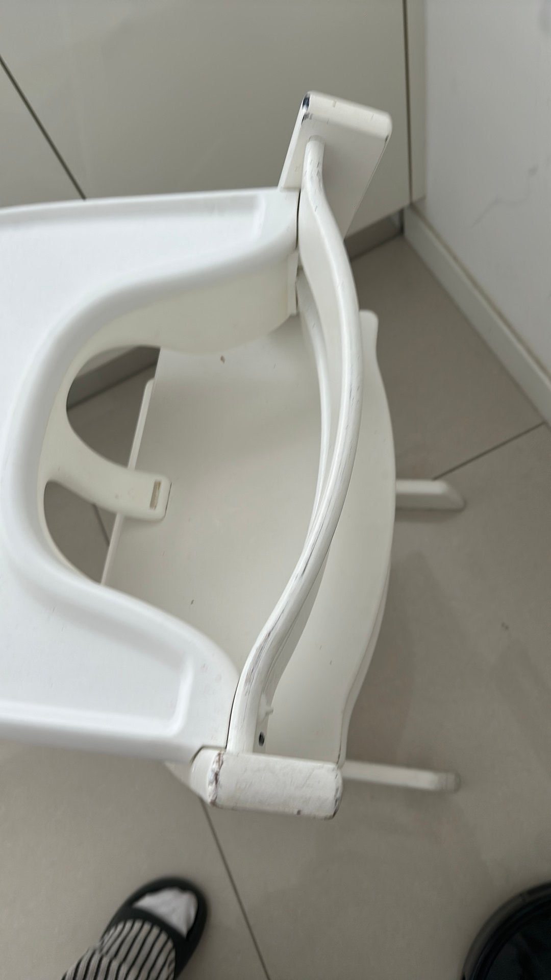 Trip trapp meegroeistoel met babyset en eetblad, Ophalen, Gebruikt, Meegroeistoel, Afneembaar eetblad