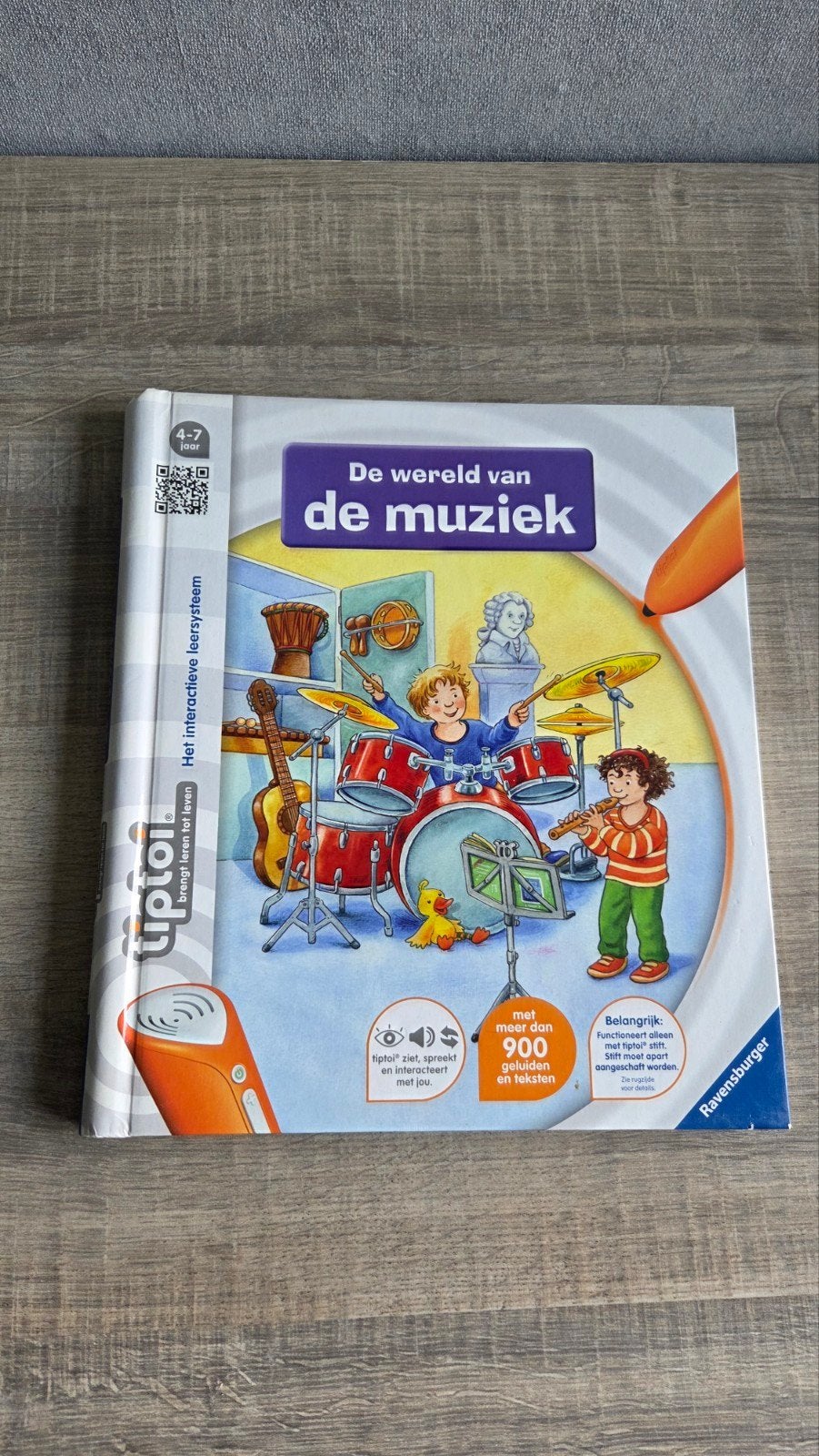 Tiptoi De wereld van de muziek - Interactief leerboek, Ophalen of Verzenden, Non-fictie