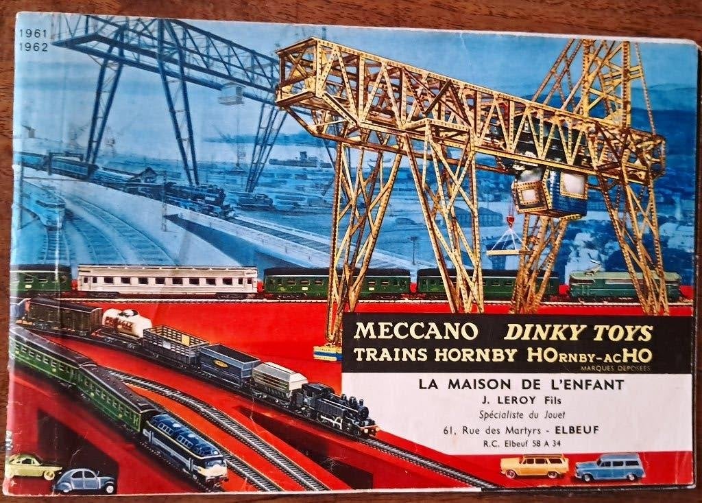 spoor 0 1961–62 catalog Meccano Trains Hornby dinky toys HO, Ophalen of Verzenden