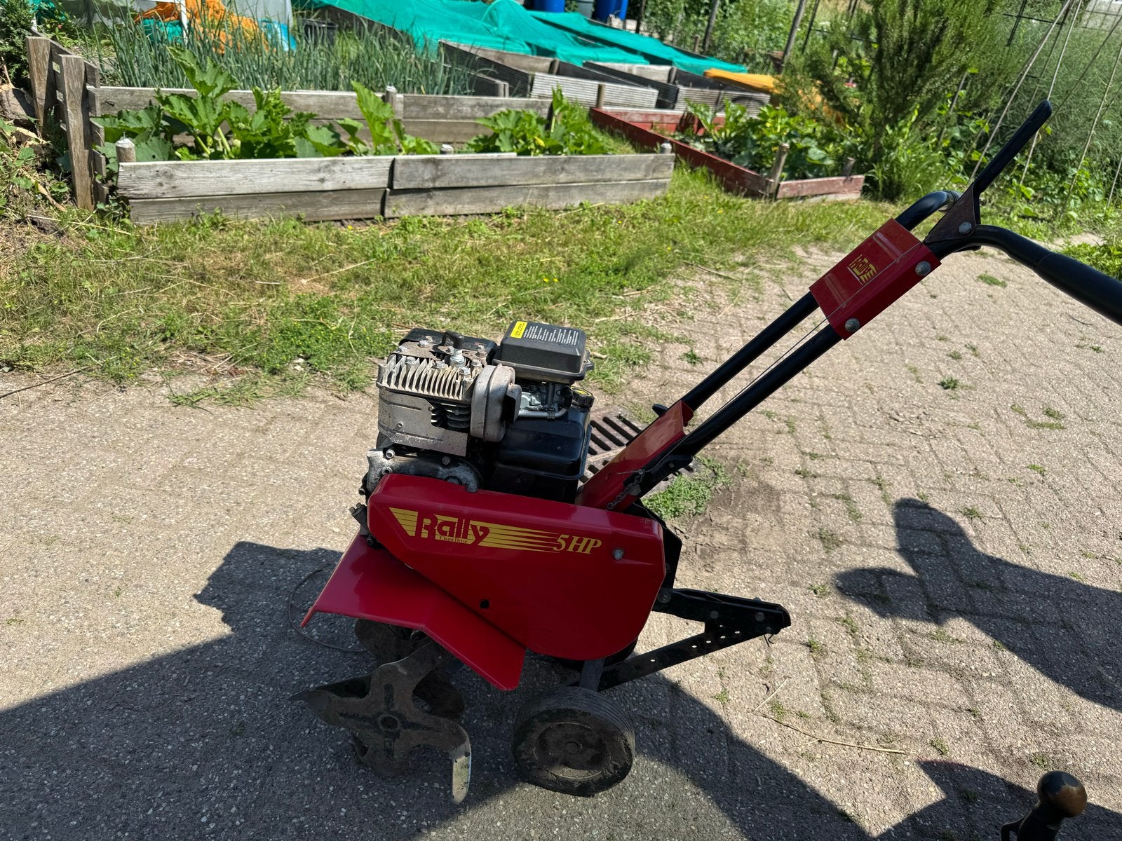 Tuin frees Rally 5 HP Heavy Duty, Briggs and Stratton motor, Tuin en Terras, Ophalen, Gebruikt