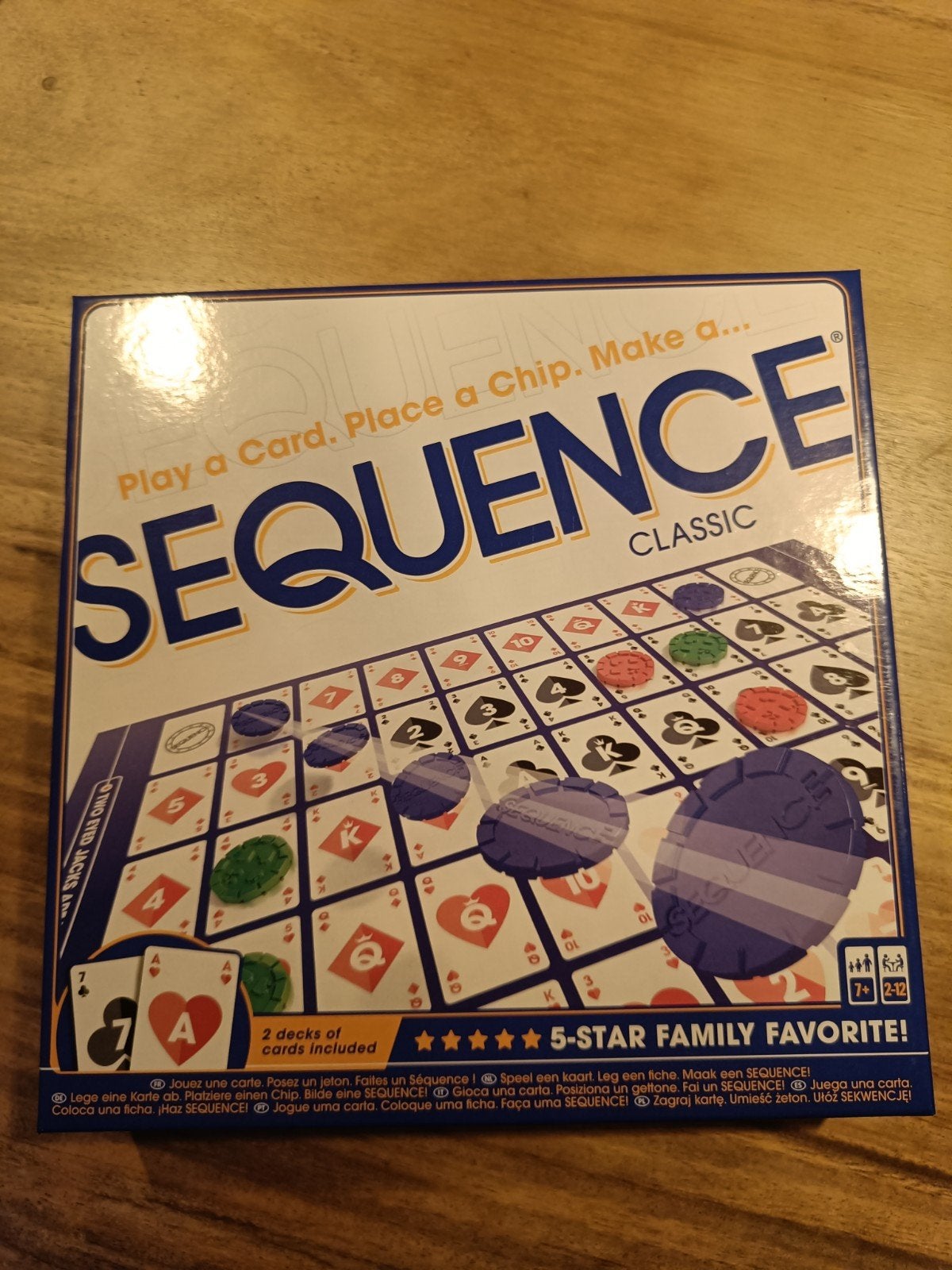 Sequence Classic Bordspel - Nieuw in verpakking, Een of twee spelers, Ophalen of Verzenden, Nieuw, Jax Ltd.