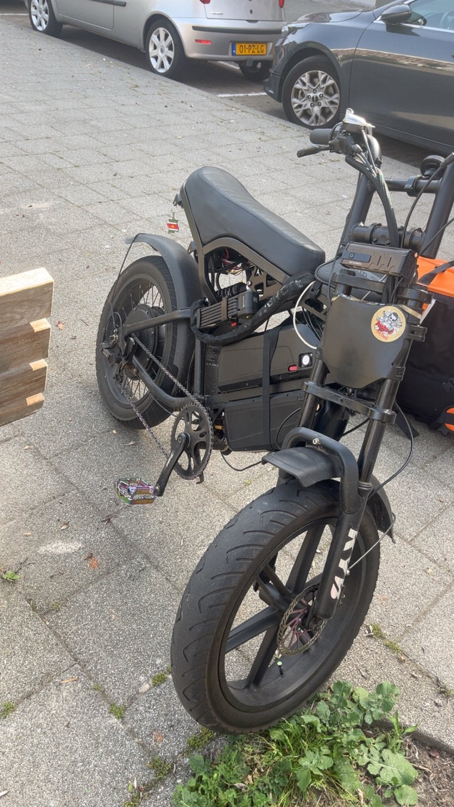 V20 1000W 40A E-bike, Gebruikt, Minder dan 47 cm, 50 km per accu of meer, Ophalen