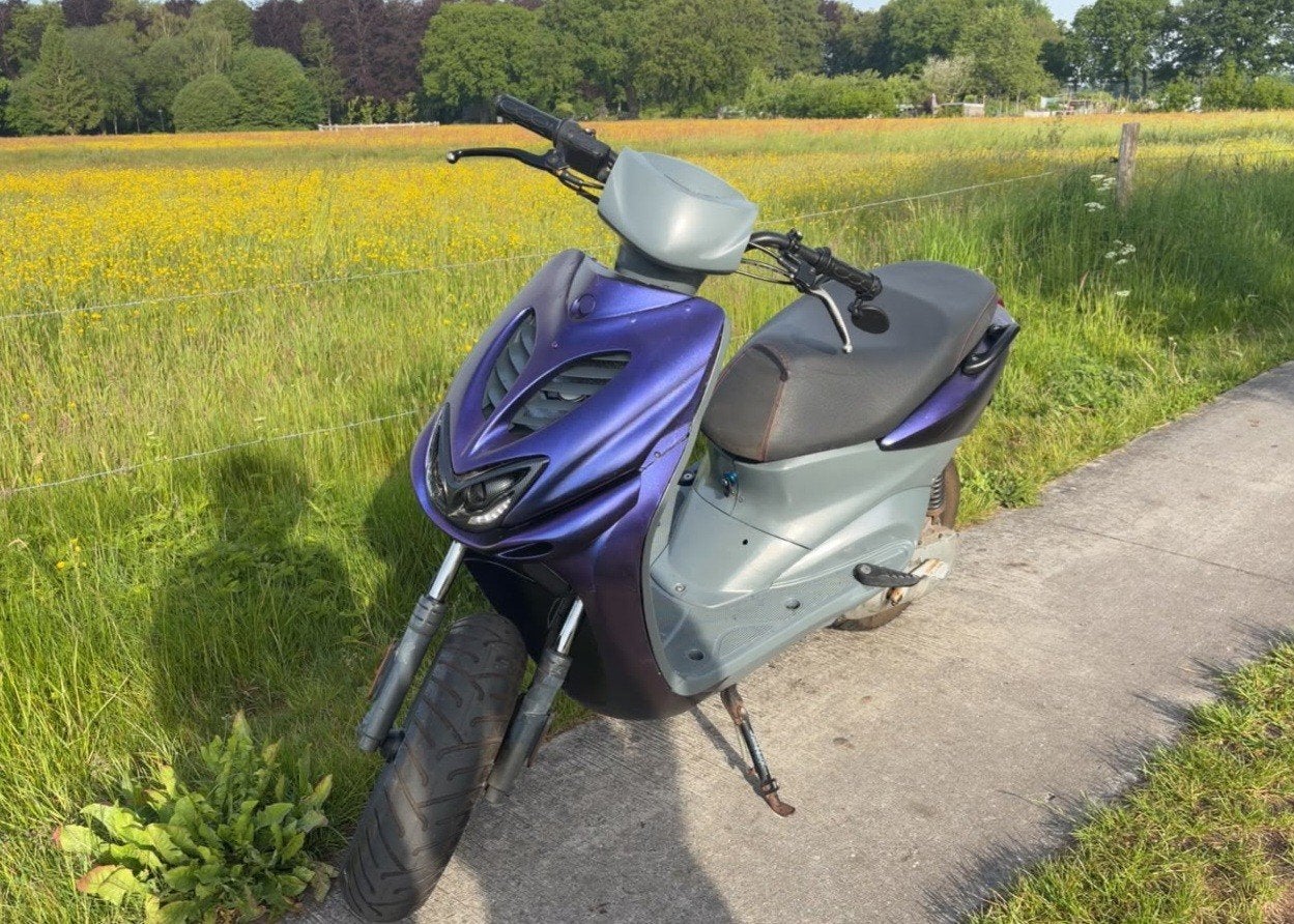 yamaha neos met wok, Fietsen en Brommers, Ophalen, Gebruikt, 70 cc, Benzine