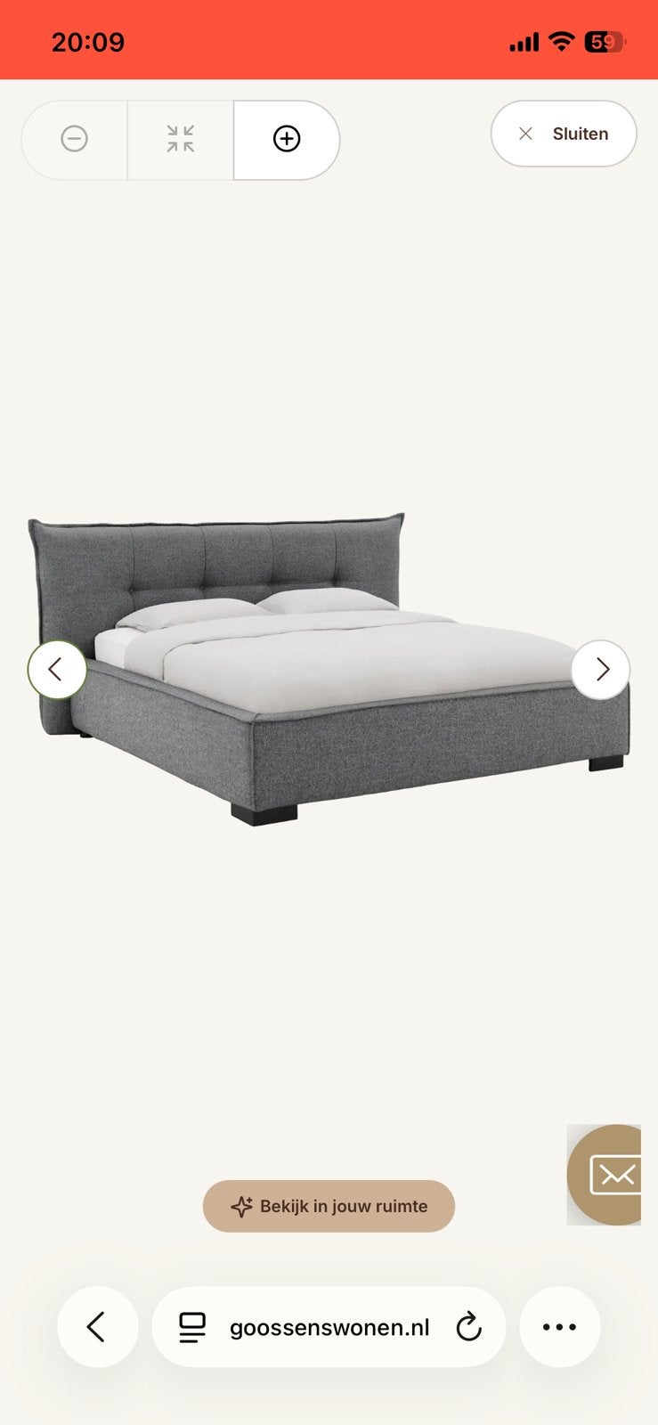 Bedframe Bolzano, 2 elektrische lattenbodems, 2 matrassen, Ophalen, Blauw, 210 cm, Tweepersoons