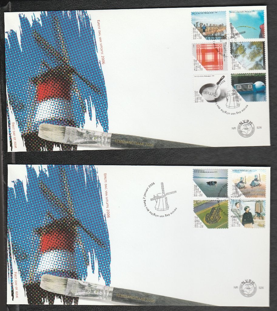 Nederlandse Eerste Dag Enveloppen (FDC) 2006, Verzenden, Onbeschreven, Nederland