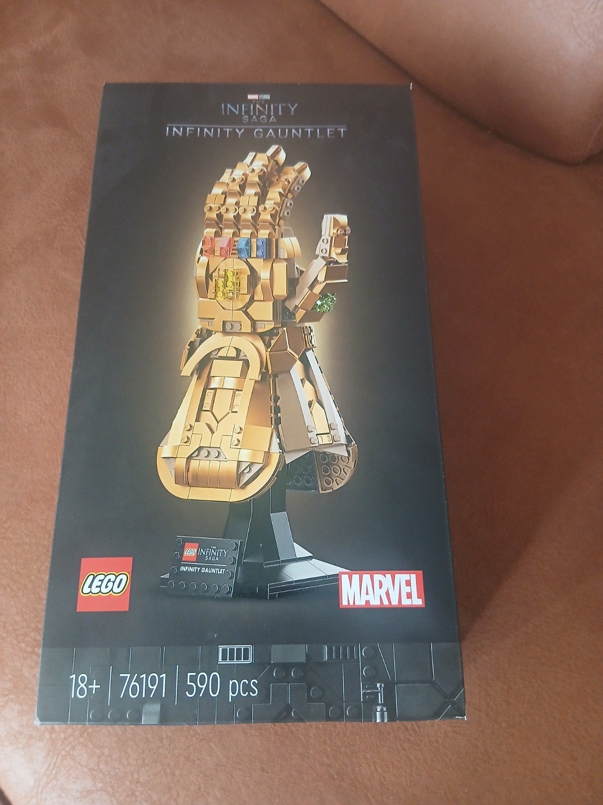 Lego Gouden hand Marvel, Ophalen of Verzenden, Zo goed als nieuw, Overige merken