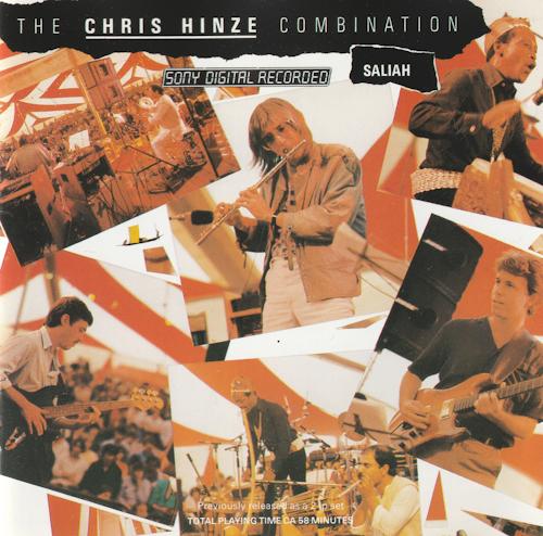 The Chris Hinze Combination - Saliah (CD), Ophalen of Verzenden, 1980 tot heden, Gebruikt, Jazz