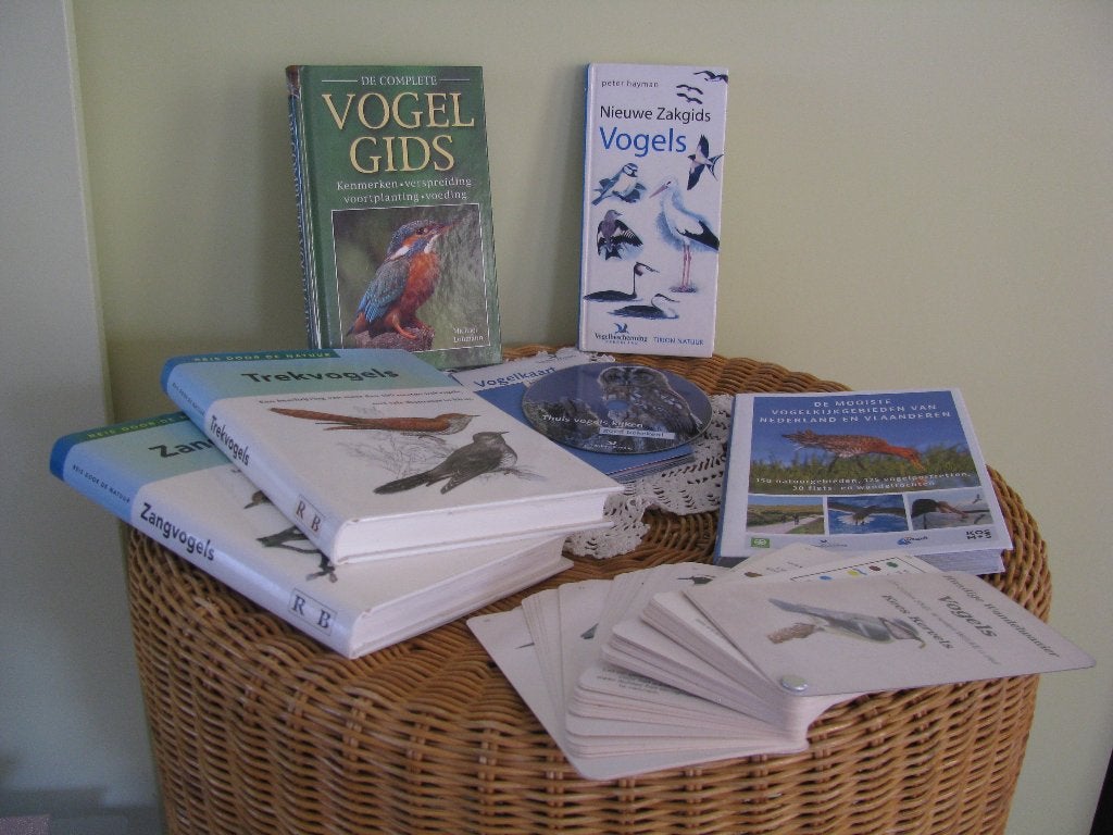 Vogel boek(en) # gids * wandel waaier * zie tekst + foto's *, Ophalen of Verzenden, Zo goed als nieuw, Vogels