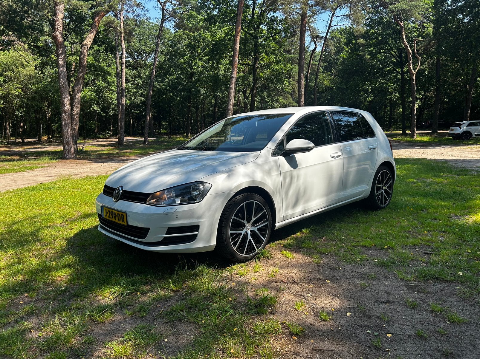 Volkswagen Golf 1.2 TSI 63KW 5D 2014 Wit, Auto's, Voorwielaandrijving, Stof, 4 cilinders, 610 kg