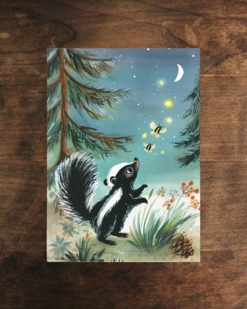 Penpaling Paula A6 ansichtkaart, Ophalen of Verzenden, 1980 tot heden, Ongelopen, Wild dier