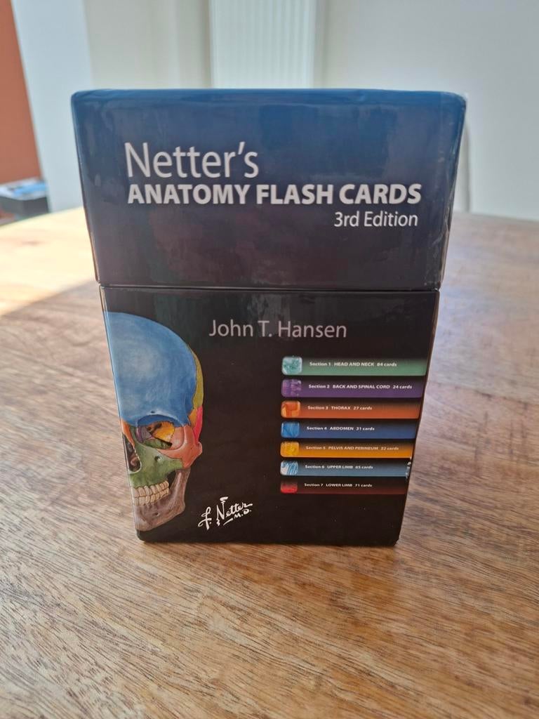 Netter's Anatomy Flash Cards 3rd Ed. - Goede staat, John T. Hansen, Ophalen of Verzenden, Beta, WO