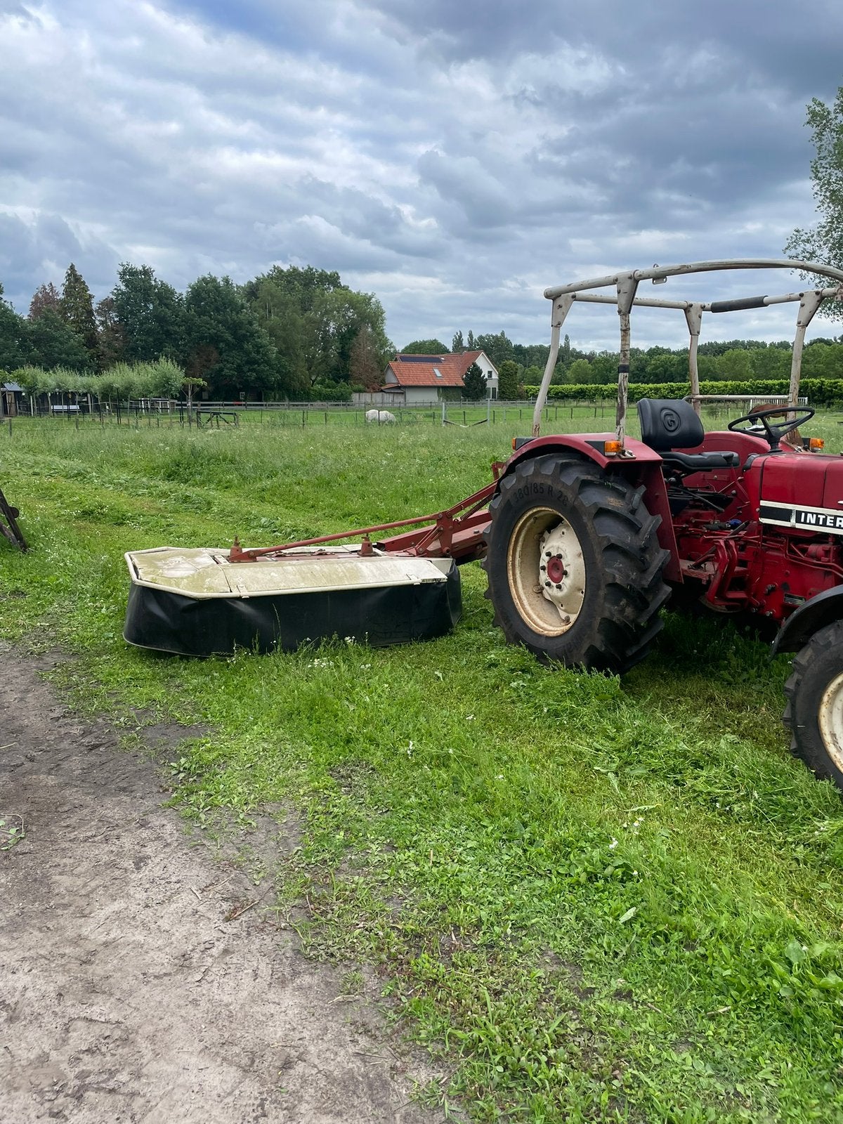 Pz 186 maaier, Ophalen, Akkerbouw, Grondbewerking