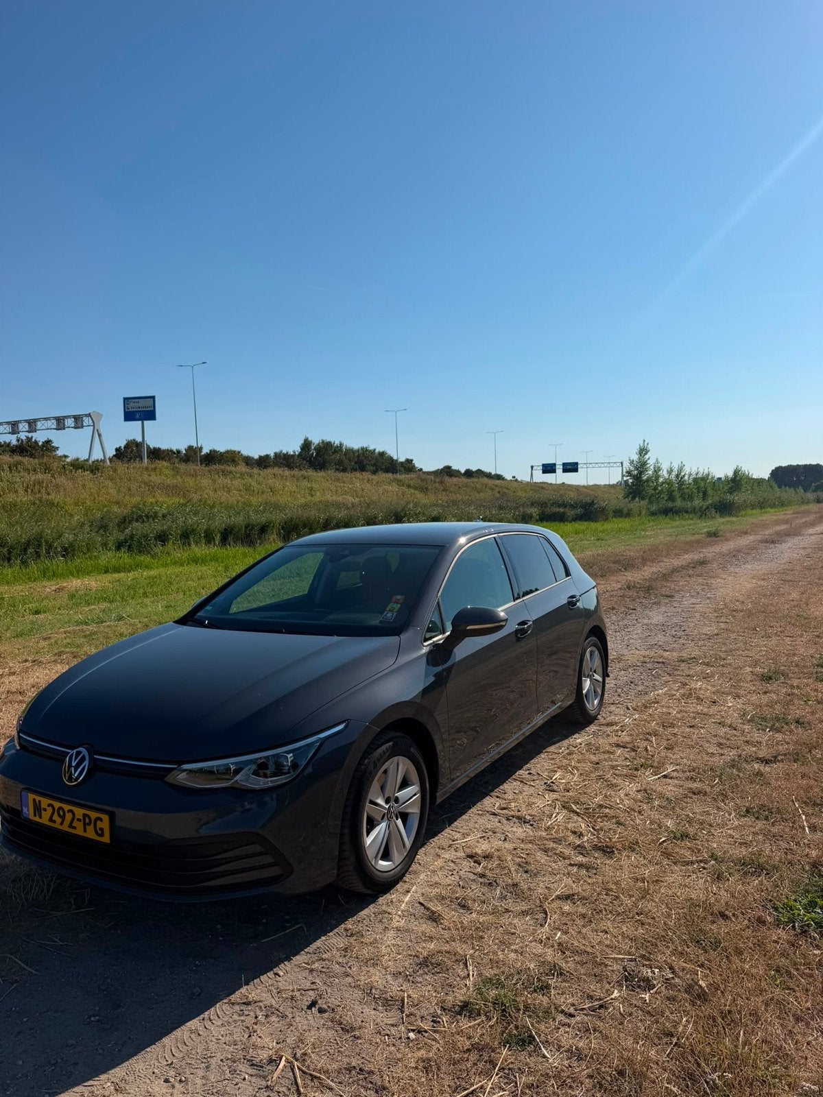 Volkswagen Golf 8 vw golf8 1.0 Etsi 110pk 7-DSG 2021 Grijs, Auto's, 650 kg, 19 km/l, 3 cilinders, Zilver of Grijs