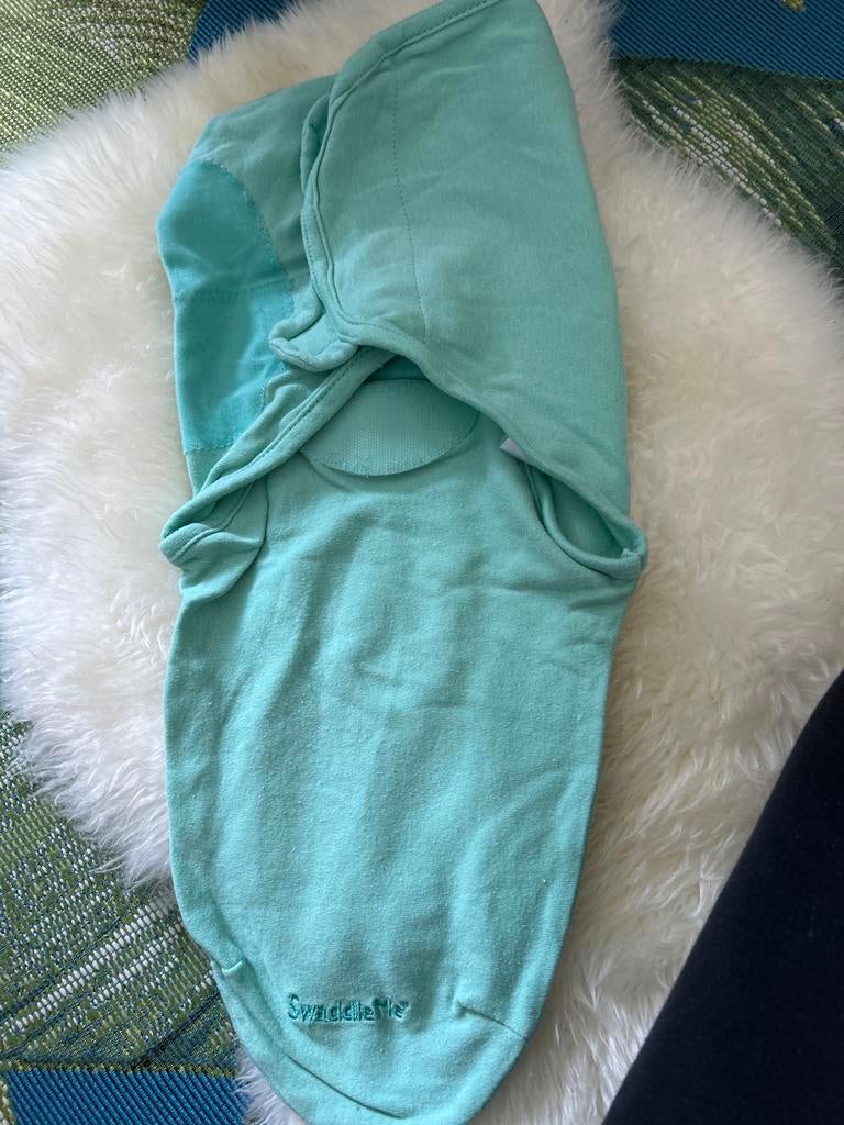 SwaddleMe Bakerzak - Mintgroen, Ophalen of Verzenden, Zo goed als nieuw, Bakerzak of Bakerdoek