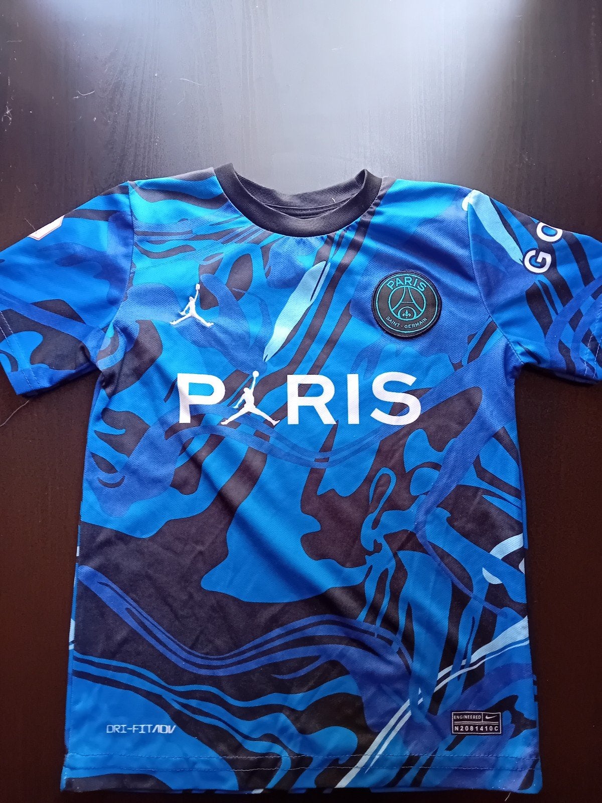 Paris Saint-Germain Kinder Voetbalshirt - Maat 140, Jongen of Meisje, Ophalen of Verzenden, Zo goed als nieuw, Shirt of Longsleeve