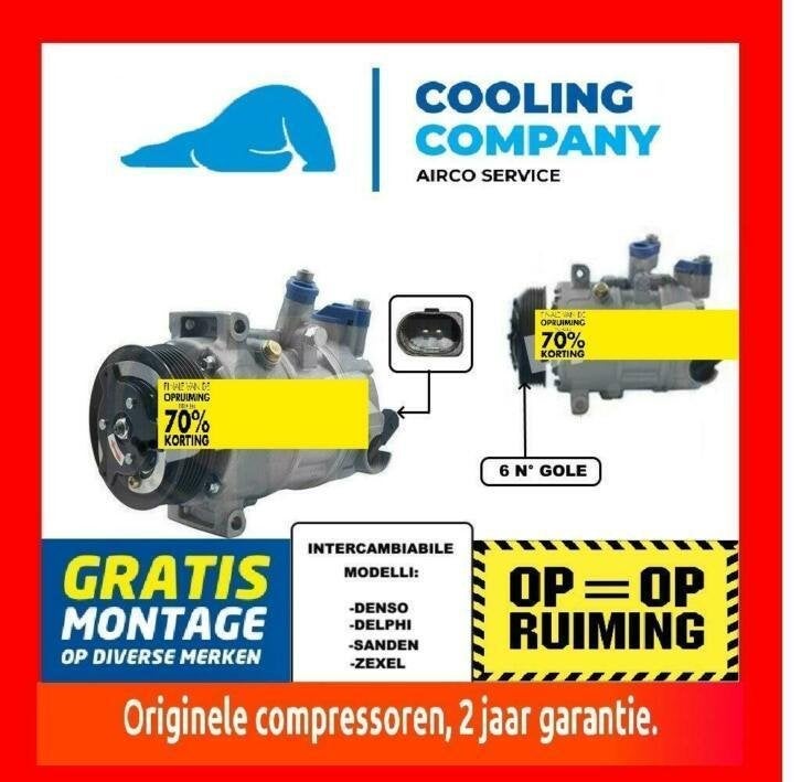 COMPRESSOR AUDI A3 A4 AIRCOPOMP, Ophalen of Verzenden