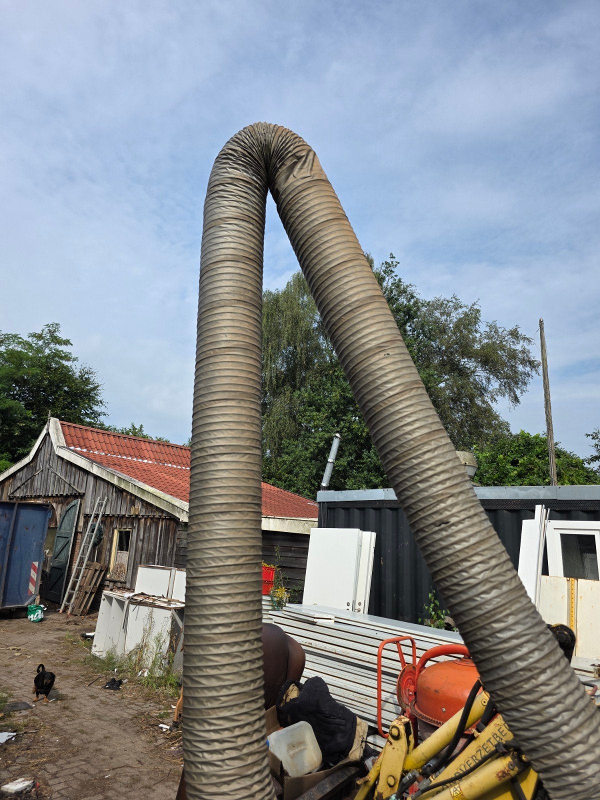 Industriële heteluchtoven voor garage/werkplaats, Ophalen, Gebruikt, Overige typen, 60 tot 150 cm