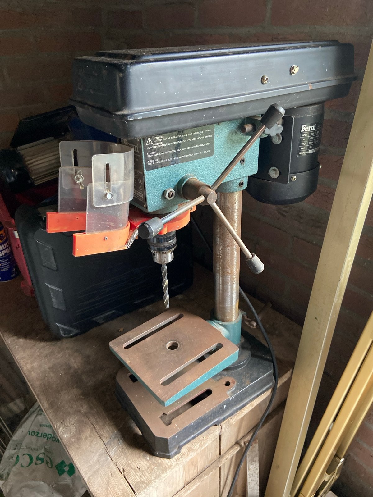 FERM Kolomboormachine - Gebruikt maar functioneel, Ophalen, Gebruikt, Minder dan 400 watt, Kolomboormachine