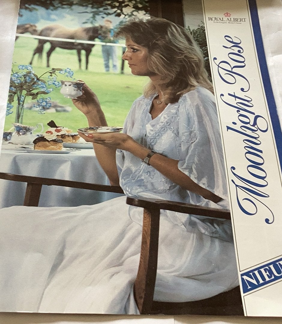Royal Albert brochure uit 1988 met 4 blz, Ophalen of Verzenden, Zo goed als nieuw, Overige typen