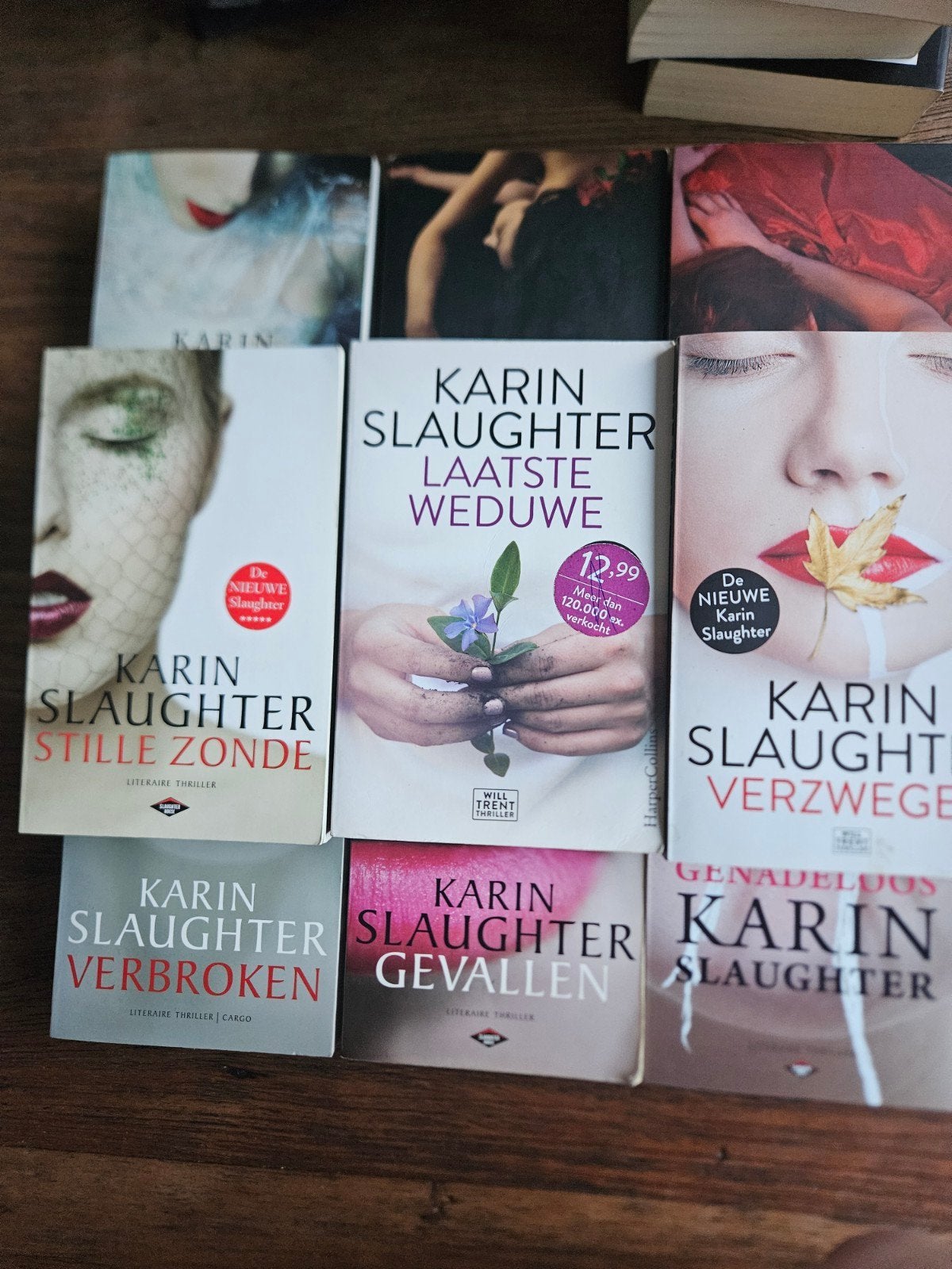 Karin Slaughter boeken: Diverse literaire thrillers, Ophalen, Gelezen, Karin Slaughter, Nederland