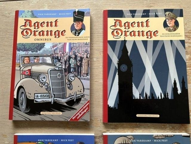Agent Orange. De (voor) oorlogse jaren van Prins Bernhard, Boeken, Erik Varekamp  .   Mick Peet, Ophalen of Verzenden, Zo goed als nieuw